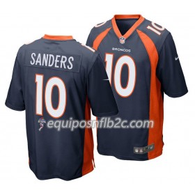 Camiseta Hombre NFL Denver Broncos Emmanuel Sanders 10 Nike Azul